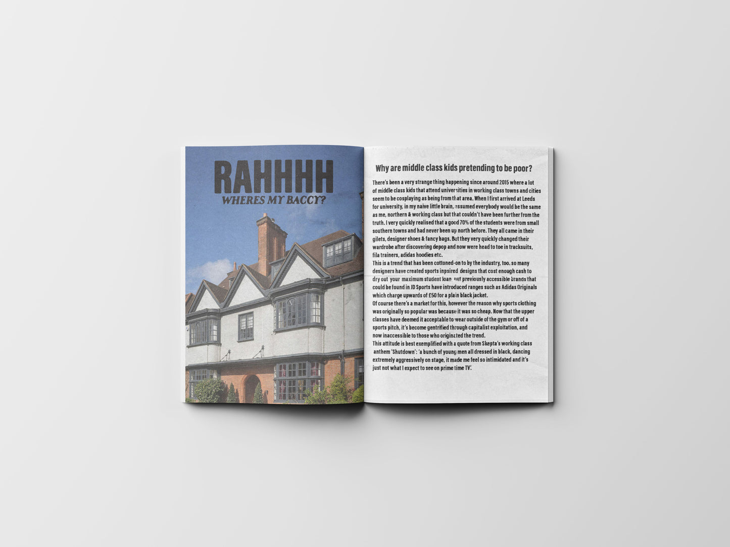 Chavs January Vol 3 Zine