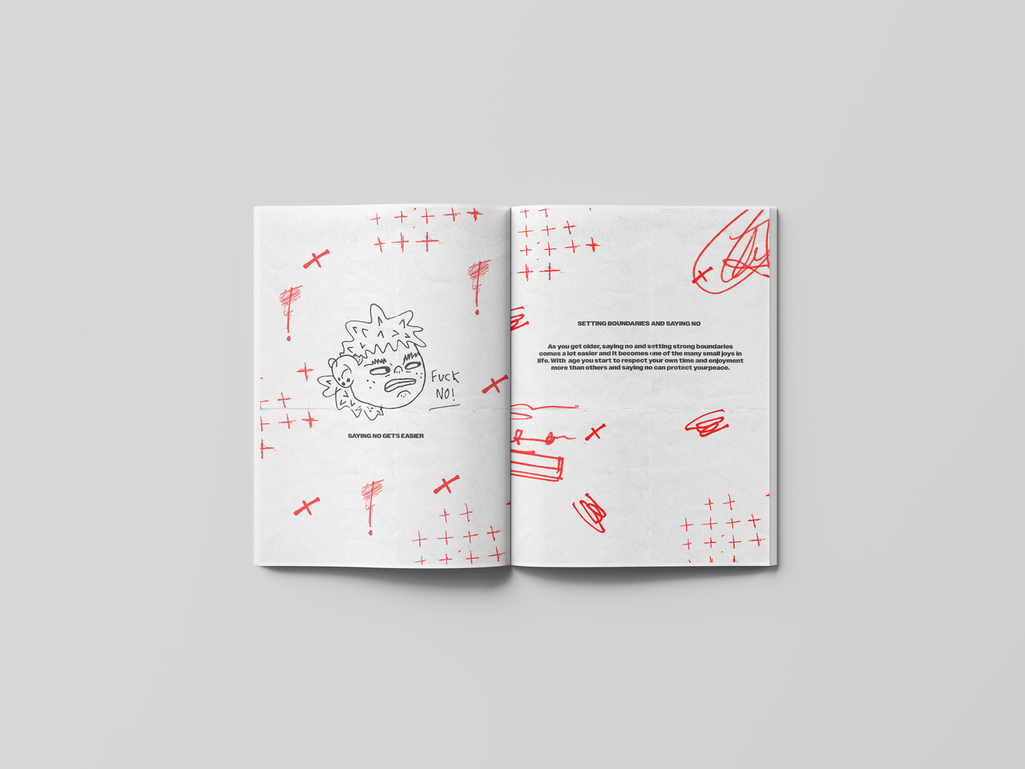 11 Realisations of Getting Older Zine