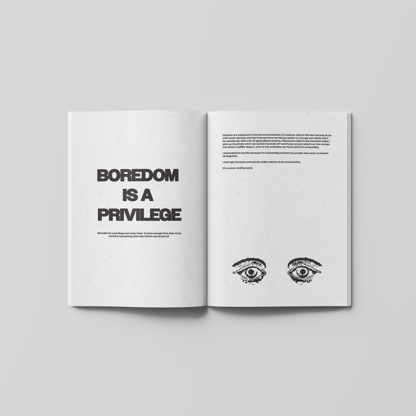 Embrace Boredom Zine