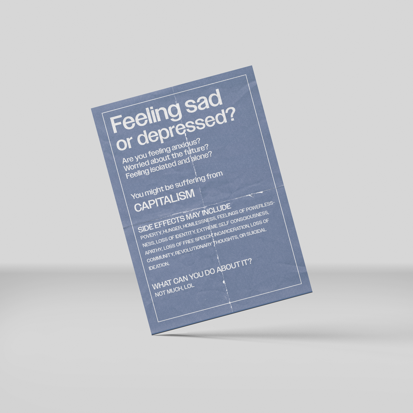 Capitalism Postcard