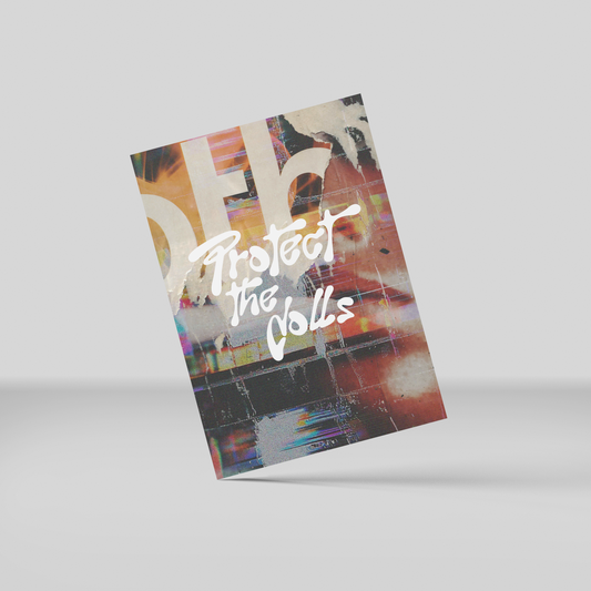 Portect The Dolls Postcard