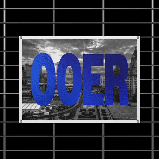 OOER Foiled Art Print BLUE