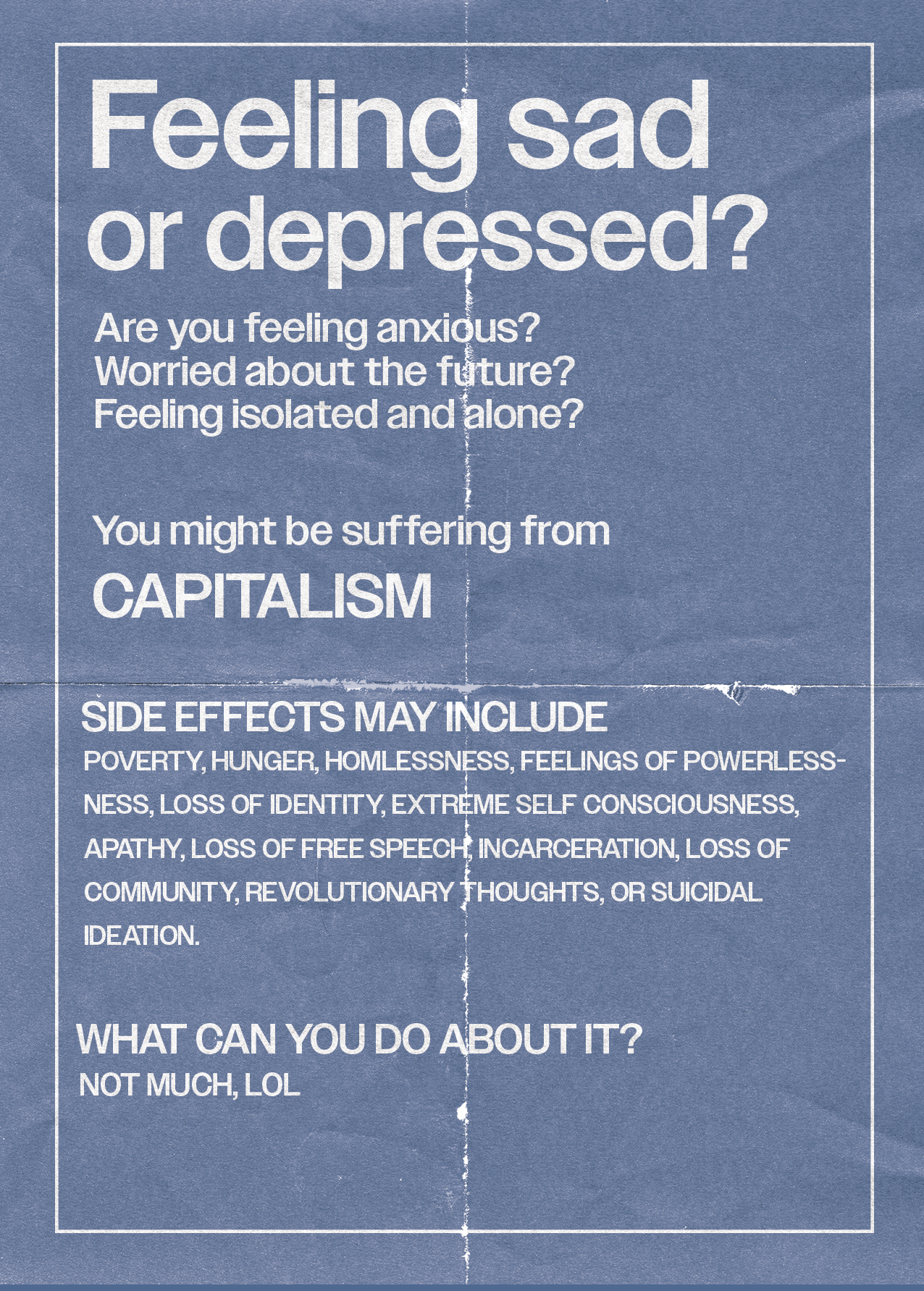 Capitalism Postcard